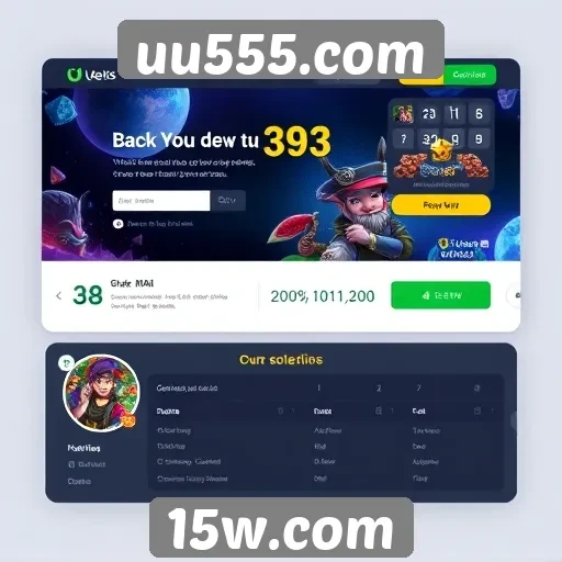Explorando a interface do usuário em uu555.com